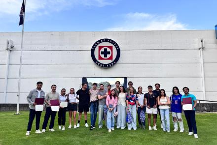 Cruz Azul Alejandro Esparza Anáhuac Norte Dirección del Deporte Sport Summer School