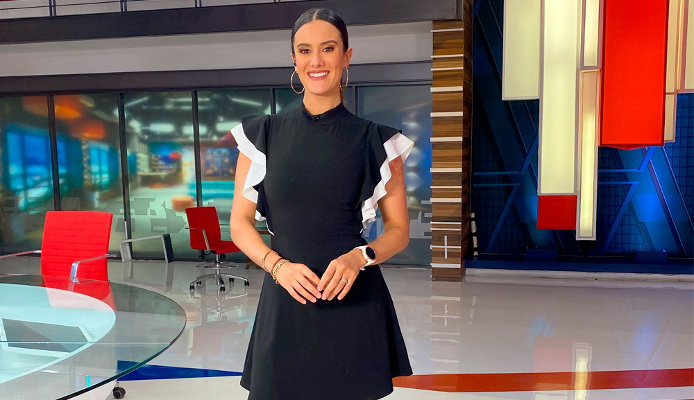 Ximena Cervantes, una destacada conductora que no se olvida de ayudar a quienes más lo necesitan
