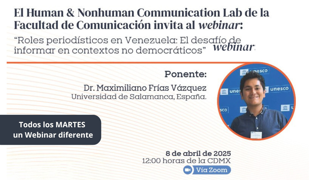 Conéctate a los Martes de Webinars! Todos los martes a las 12:00