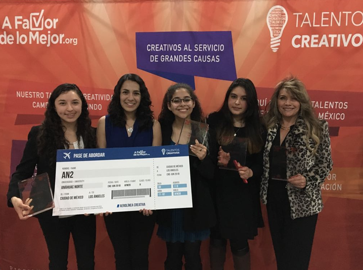 Alumnas de la Facultad de Comunicación ganan concurso “A favor de lo mejor”