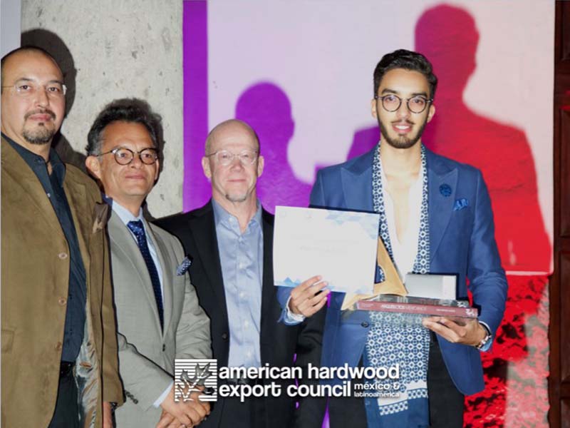 Alumno Anáhuac destaca en los American Hardwood Design Awards