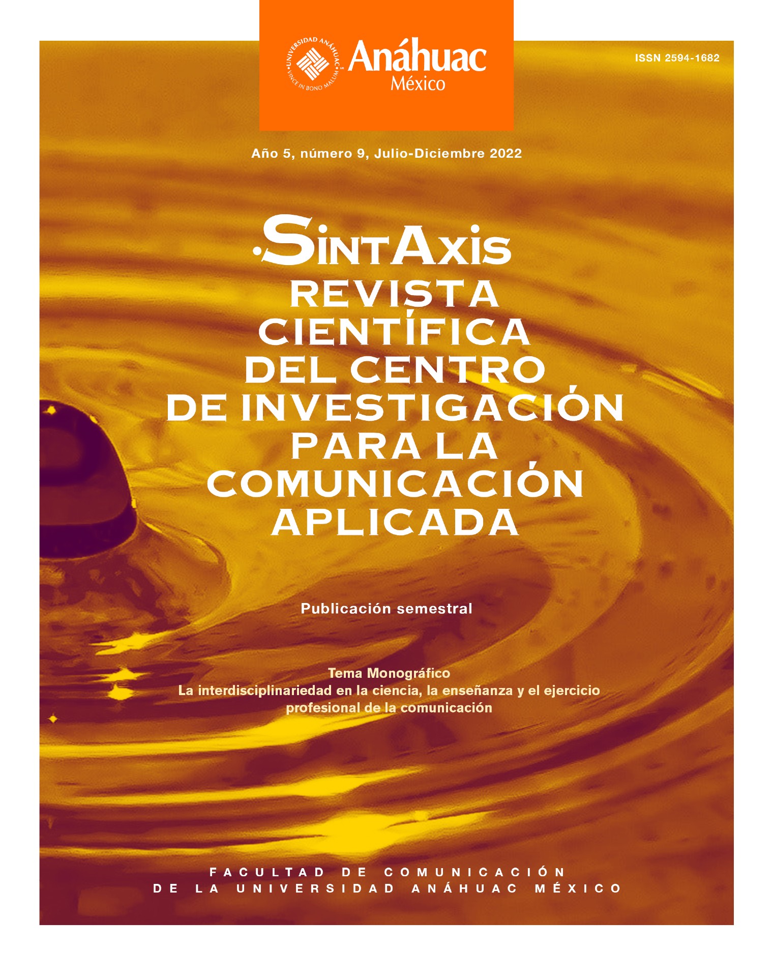 Sintaxis, revista científica de la Facultad de Comunicación, es indizada en la base de datos EBSCOhost