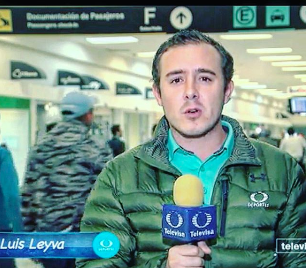 Nuestro egresado Luis Manuel Leyva destaca en el periodismo deportivo