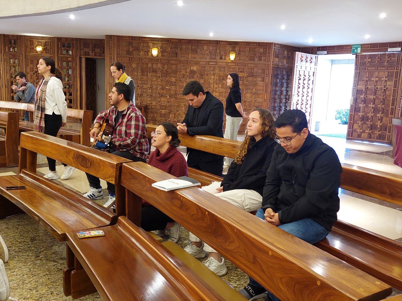 Celebramos la misa de inicio de semestre de la Facultad de Comunicación