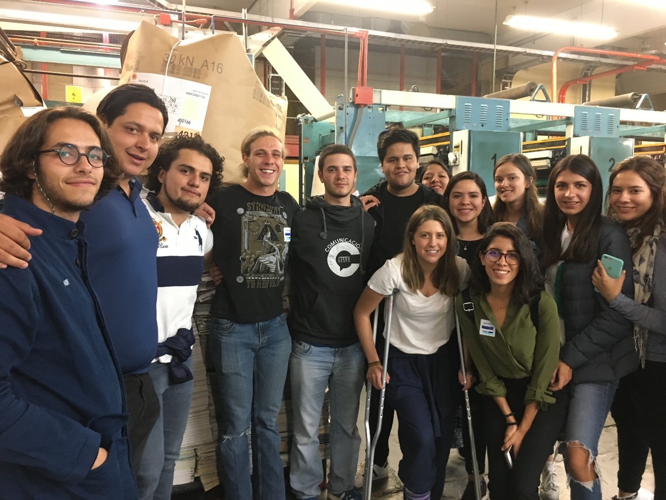 Alumnos de Comunicación vistan El Heraldo de México