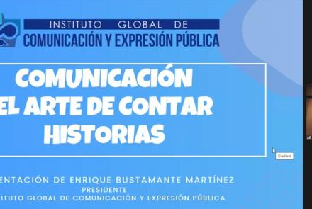 El arte de contar historias: Enrique Bustamante, egresado Anáhuac