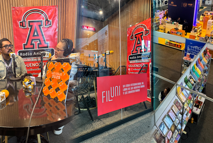 Radio Anáhuac transmite en vivo desde FILUNI 2025 