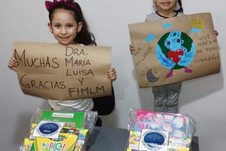 Apoyamos el desarrollo de niños con donación de masa moldeable 