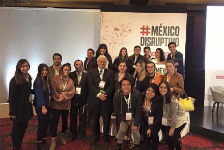 Facultad de Comunicación participa en #MéxicoDisruptivo