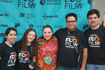 Alumnos de Comunicación se suman a las actividades de EcoFilm