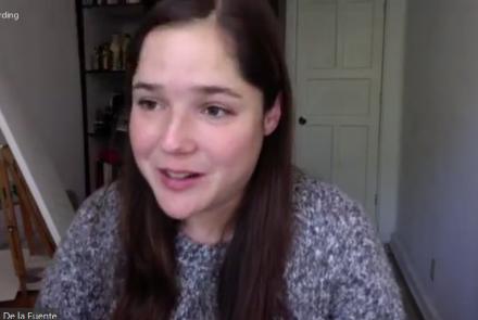 Camila de la Fuente expone la importancia de la caricatura en la comunicación