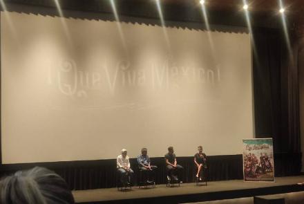 Alumnos de la Facultad de Comunicación asisten a la premier de la película ¡Que viva México!