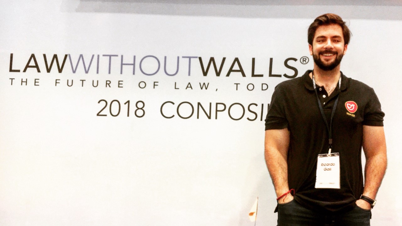 Alumno de Derecho gana el Conposium “Law With Out Walls 2018”