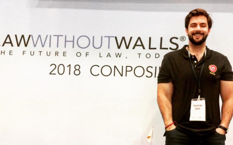 Alumno de Derecho gana el Conposium “Law With Out Walls 2018”