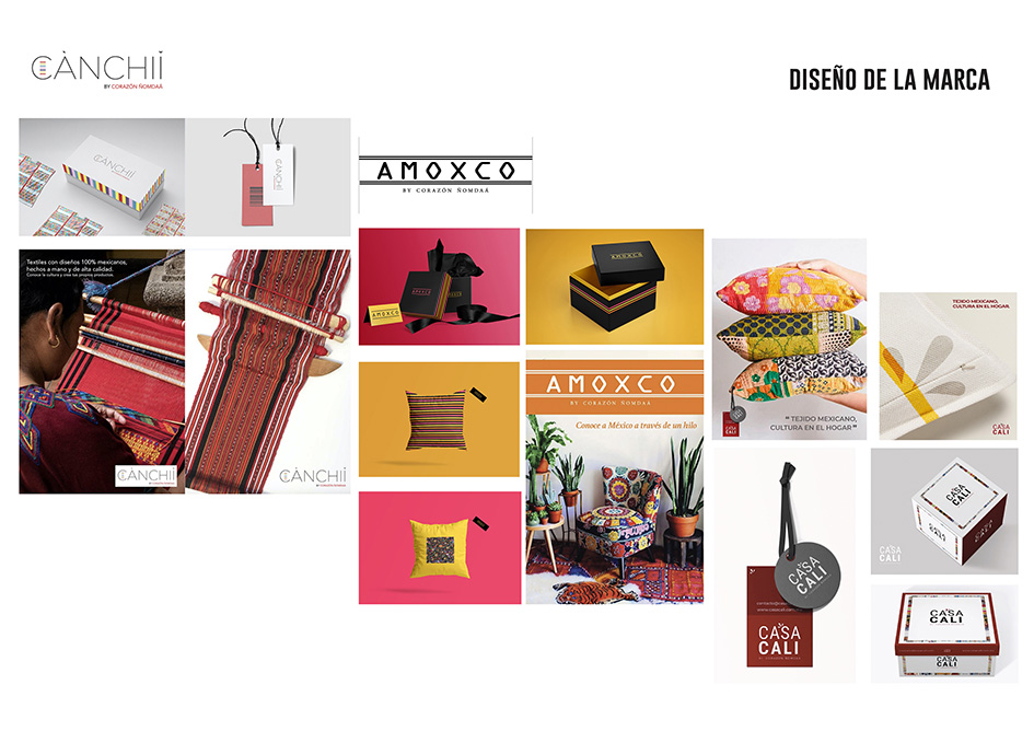 Se desarrolló el proyecto “Corazón Ñomdaá” en el que se llevó a cabo un plan de mercadotecnia, diseño de marca y plan de medios para generar la propuesta de un producto de exportación inspirado en un producto mexicano.