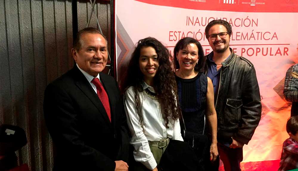 Alumnos llevan el Museo de Arte Popular al Metro de la CDMX