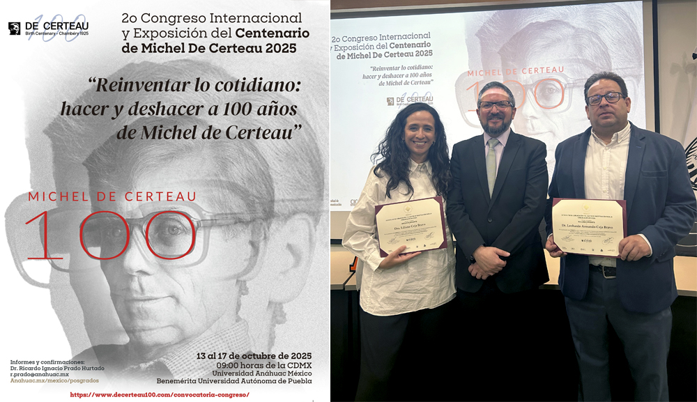 La Dra. Liliana Ceja destaca legado de Michel de Certeau