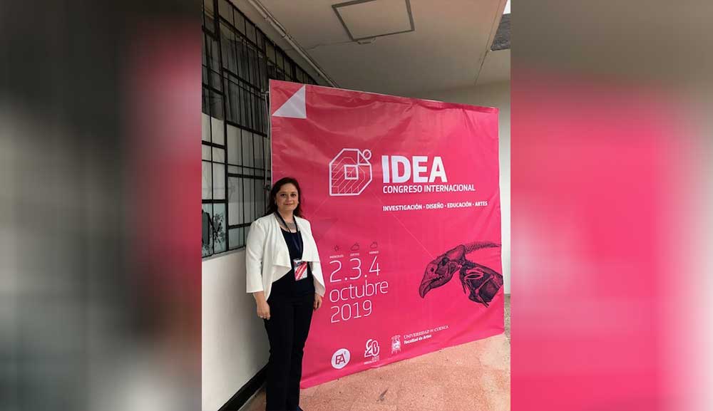 Escuela de Diseño, presente en el 1er Congreso Internacional IDEA de Ecuador