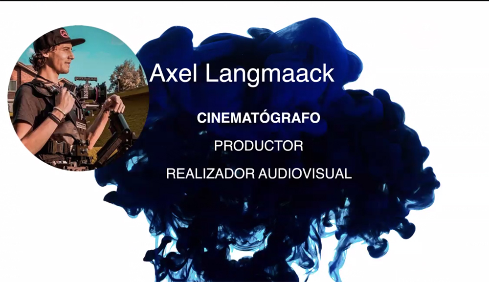 Axel Langmaack imparte conferencia sobre la industria audiovisual