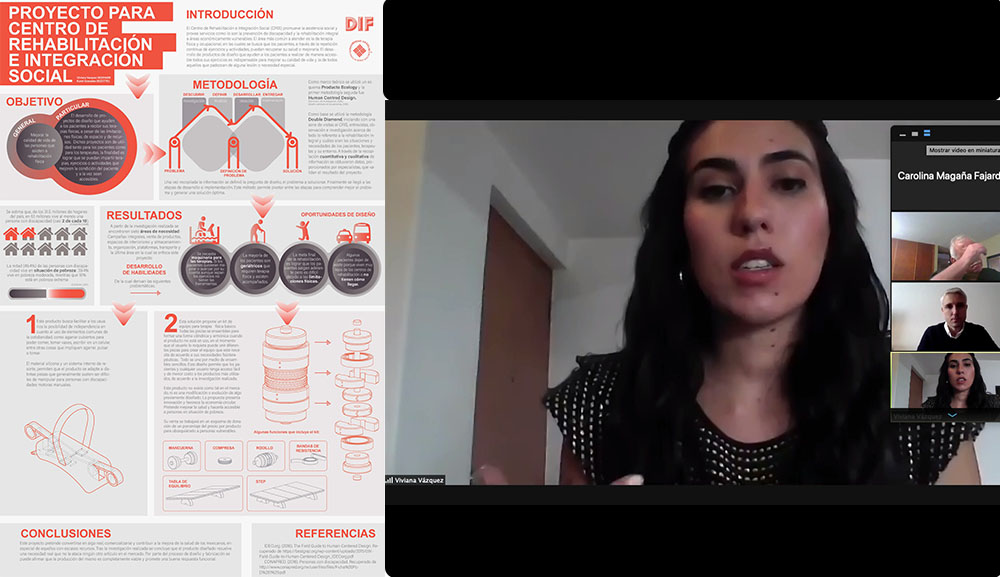 El proyecto se centró en diseñar productos que ayuden a los pacientes del Centro de Rehabilitación e Integración Social (CRIS) del Estado de México.