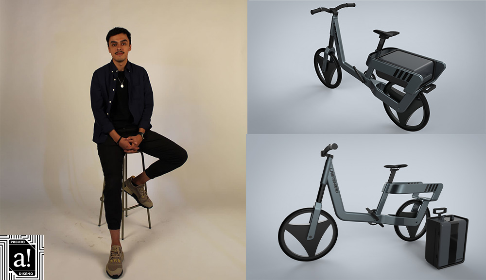 El alumno de nuestra Facultad de Diseño participó con el proyecto “Lasternrad”, cuyo diseño está dirigido a personas que se mueven en bicicleta y cargan cosas durante su camino.