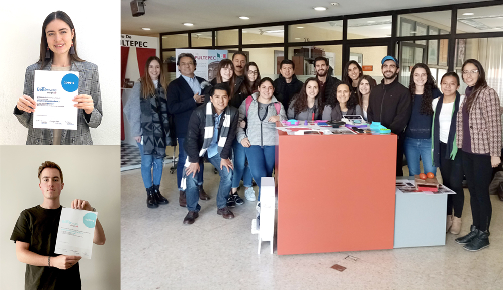 Alumnos de Diseño Industrial destacan en el reto Betterware Design Lab 