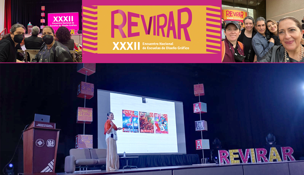 Académicos de Diseño participan en “Revirar” XXXII Encuentro Nacional de Escuelas de Diseño Gráfico