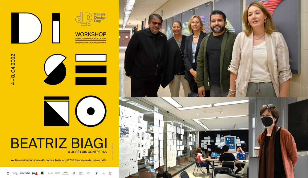 Diseño organiza un workshop internacional junto con la embajada de Italia en México y la Fundación Advento 