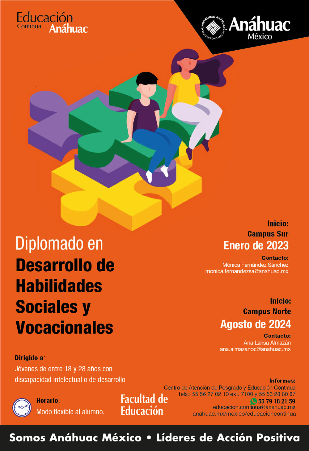 Diplomado en Desarrollo de Habilidades Sociales y Vocacionales