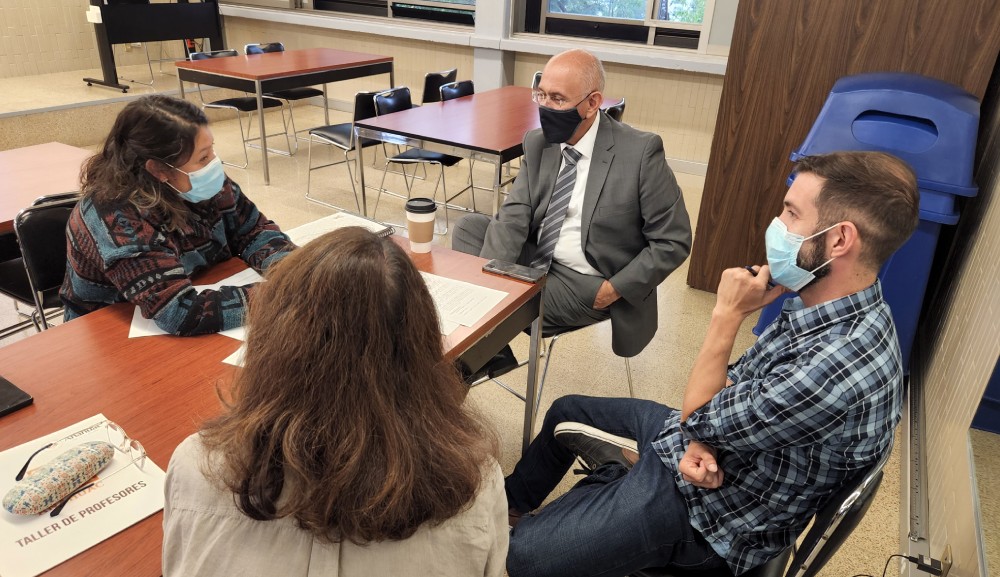 Realizamos junta académica con docentes de Pedagogía Organizacional y Educativa
