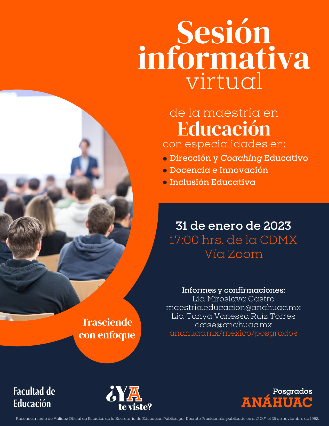 Sesión Informativa 31 de enero 2023