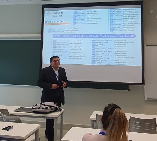 Académico de Educación presenta ponencia en Congreso Internacional sobre Aprendizaje en España