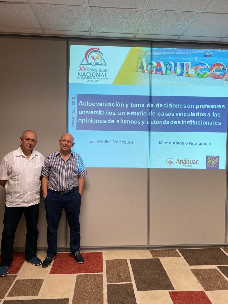 Académicos y egresados presentaron diversas ponencias en el evento organizado por el Consejo Mexicano de Investigación Educativa en Acapulco, Guerrero.