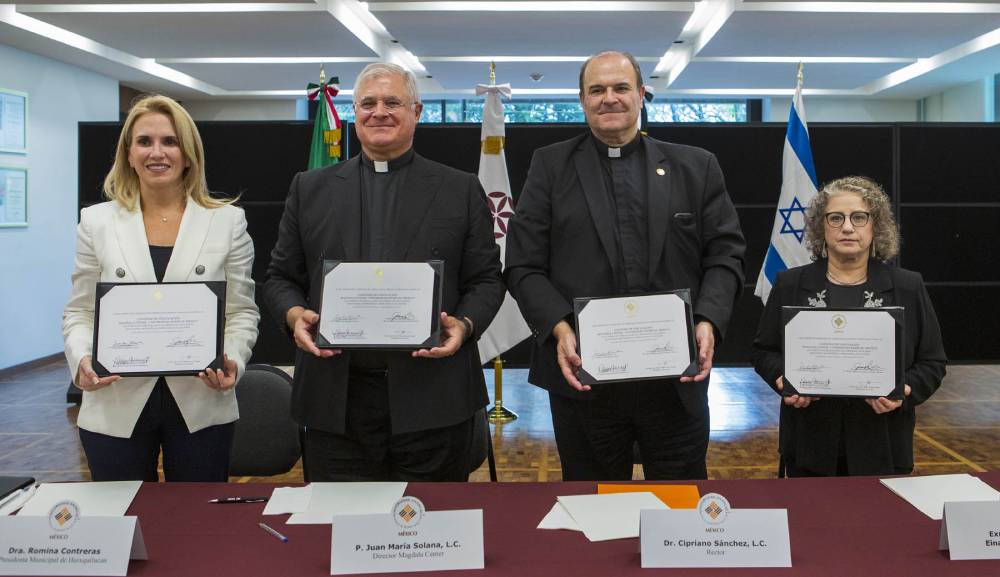 La Universidad Anáhuac México y el Magdala Center firman renovación de convenio