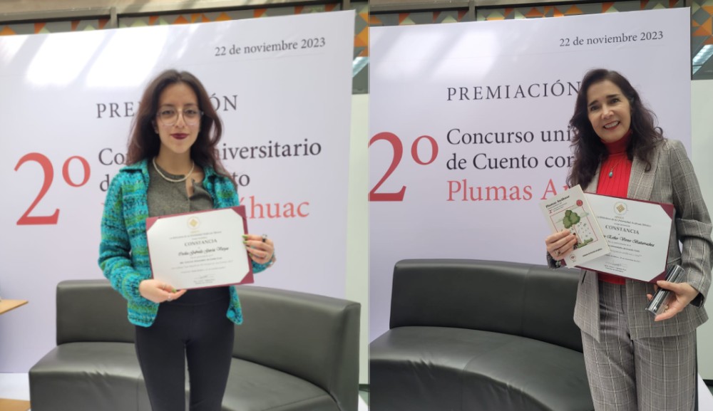 Miembros de Educación y Humanidades participan en el concurso Plumas Anáhuac