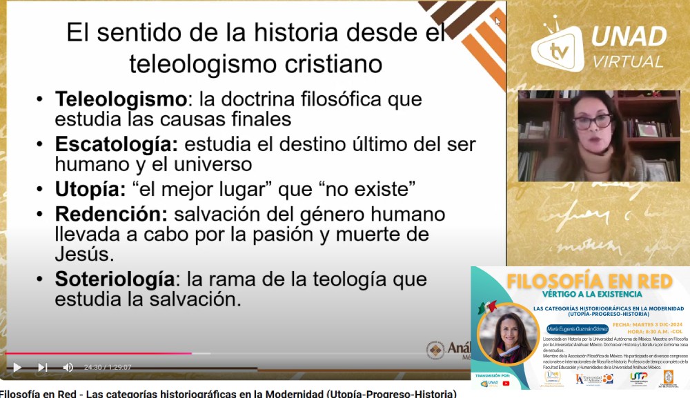 Académica de la Facultad de Educación y Humanidades participa en el programa Filosofía en Red