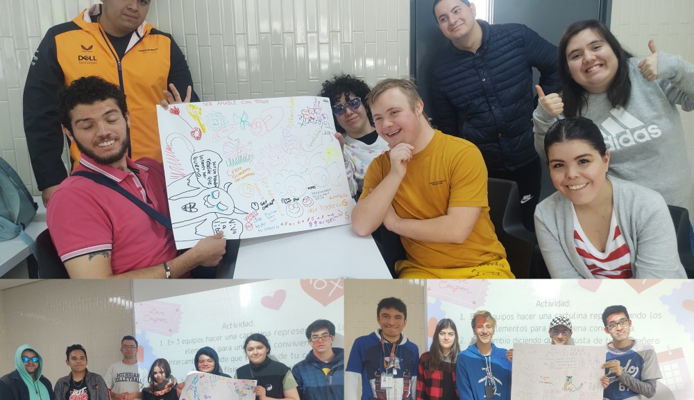 Alumnos del Diplomado en Desarrollo de Habilidades Sociales y Vocacionales celebran el Día del Amor y la Amistad