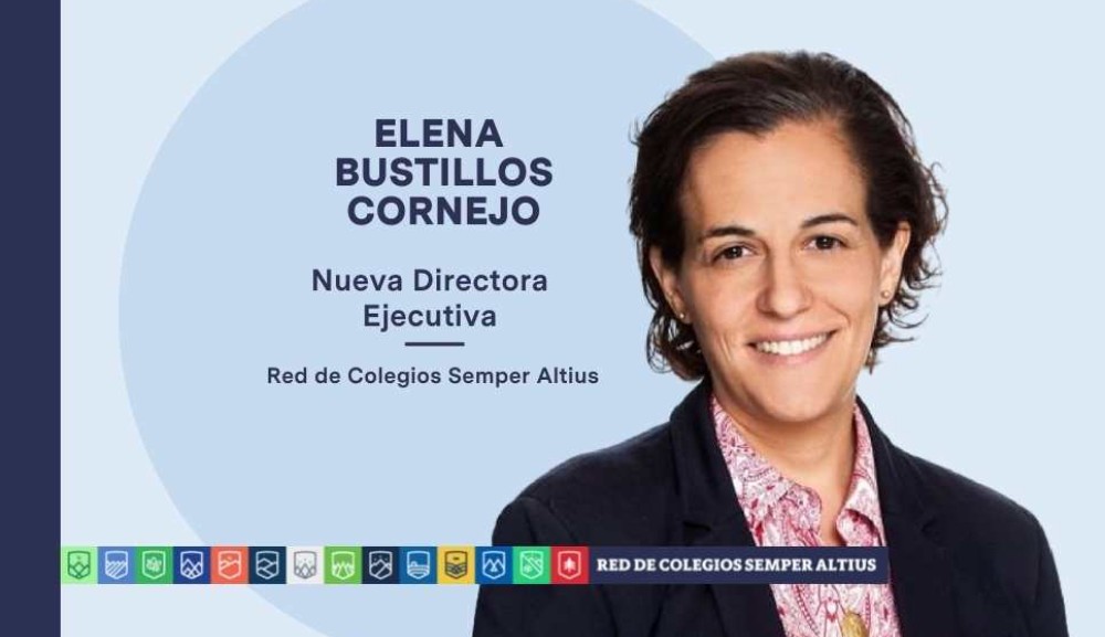 Elena Bustillos, nueva directora ejecutiva de la Red de Colegios Semper Altius