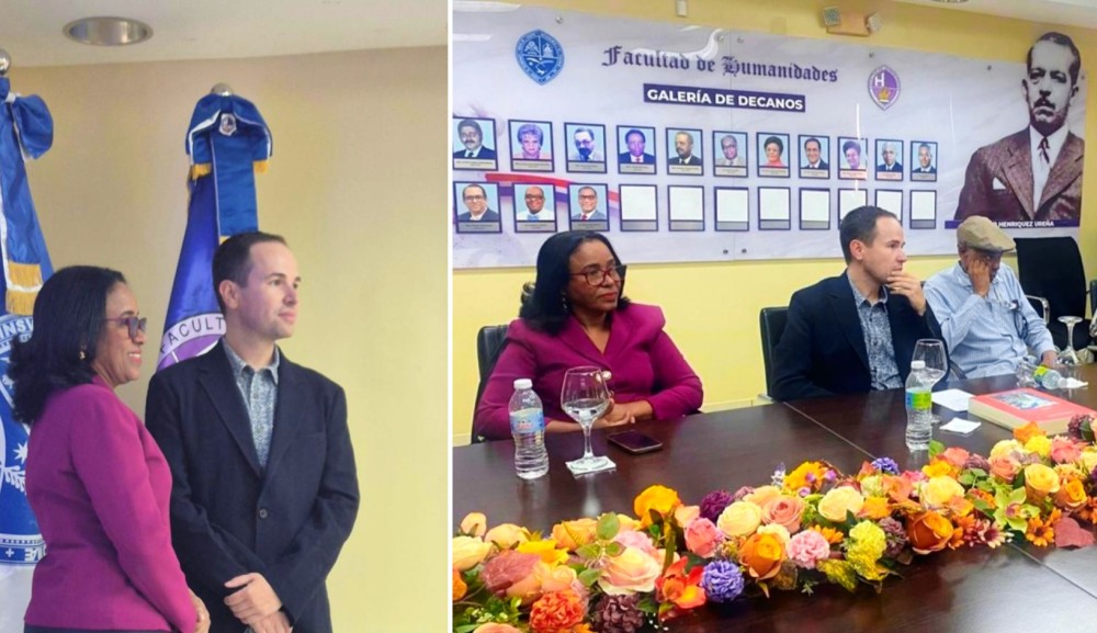 Alfredo Bueno participa en conversatorio de la Universidad Autónoma de Santo Domingo