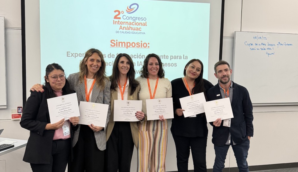 Integrantes de Pedagogía participan en el Congreso Internacional Anáhuac de Calidad Educativa