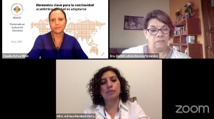 Académicos y expertos se sumaron con diversas ponencias virtuales a esta actividad cuya temática fue “Coronavirus: elementos clave para nuestro plan de continuidad académica”.