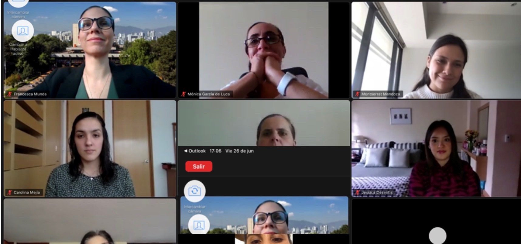 La generación 2018-2020, conformada por directivos, coordinadores y docentes de la Red de Colegios Semper Altius, participaron en una reunión virtual de despedida.
