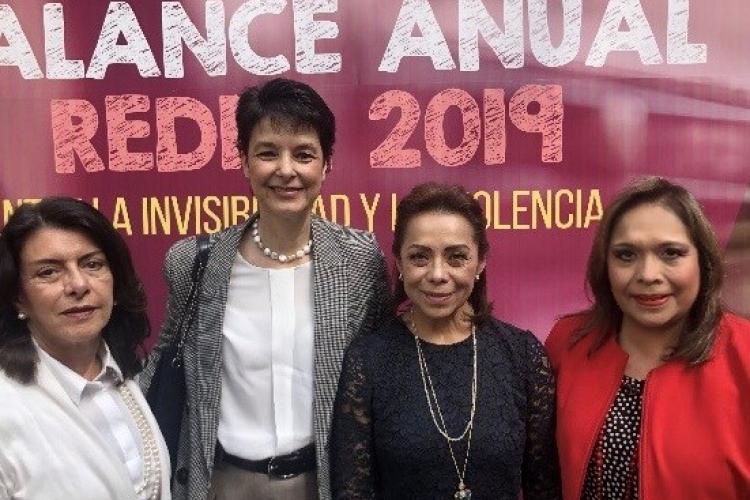 Nuestras académicas atendieron la invitación de la senadora Josefina Vázquez Mota para la presentación del informe sobre el estado de la violencia en la infancia.