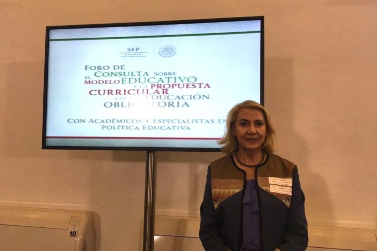 Dra. Dávalos Murillo en el Foro de Consulta del Modelo Educativo 2016