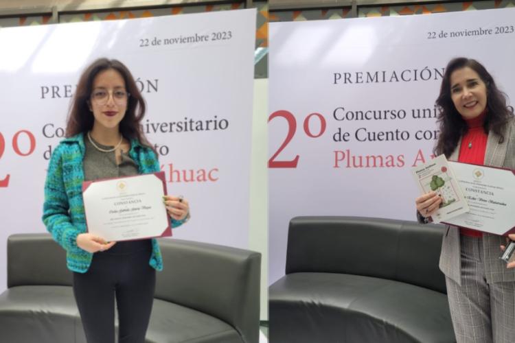 Miembros de Educación y Humanidades participan en el concurso Plumas Anáhuac