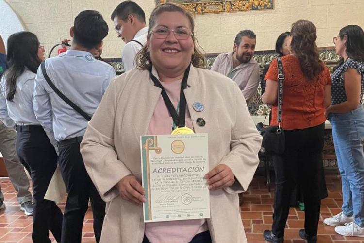 Ana Paula Aldama gana primer lugar nacional en Copa Science de México 2025