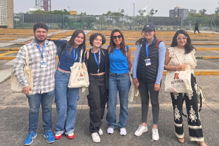 Alumnos de la Licenciatura en Historia participan en el XLVI Encuentro Nacional de Estudiantes de Historia