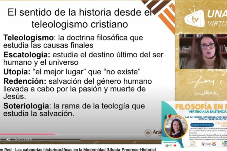 Académica de la Facultad de Educación y Humanidades participa en el programa Filosofía en Red
