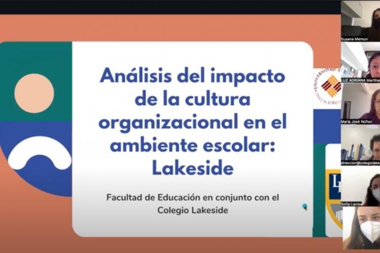 Educación presenta investigación “Análisis del impacto en la cultura organizacional en el ambiente escolar: Lakeside”