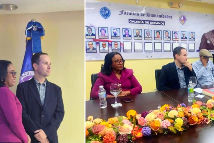 Alfredo Bueno participa en conversatorio de la Universidad Autónoma de Santo Domingo